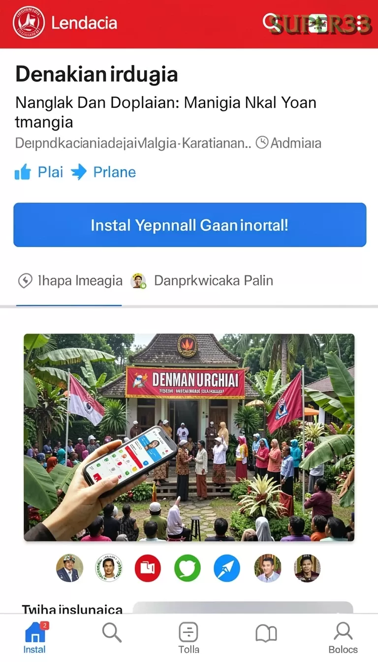 Cuplikan layar MPO999 — halaman utama