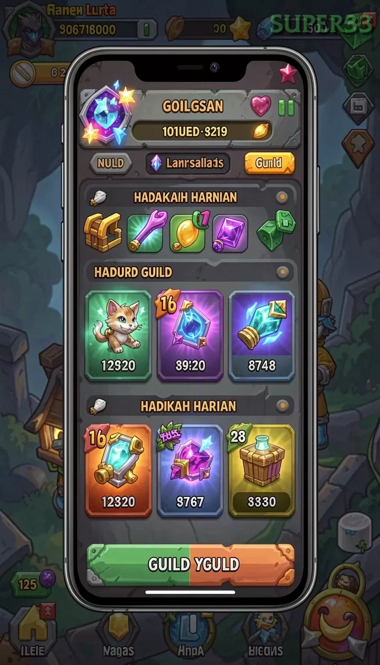 Cuplikan layar ORCA128 — aktivitas